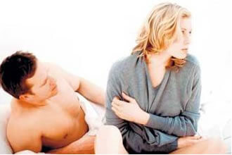 Situación de problemas entre una pareja