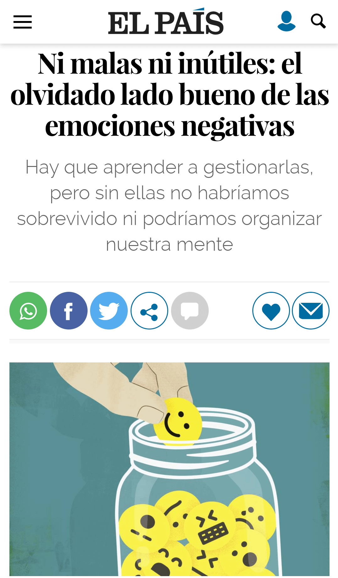Emociones negativas