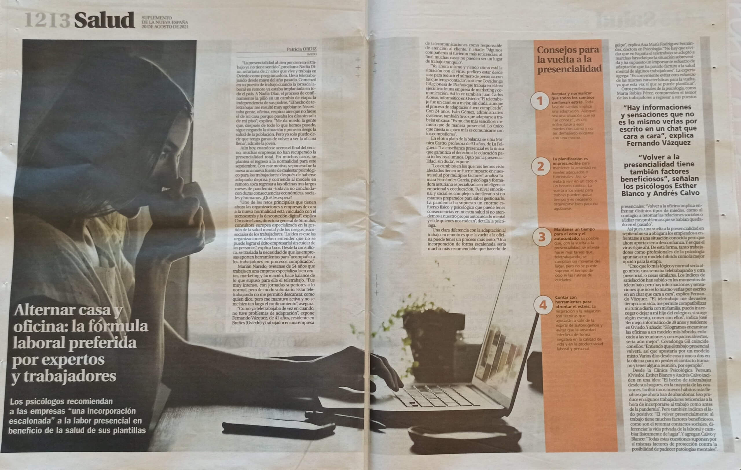 La Nueva España Clínica Persum