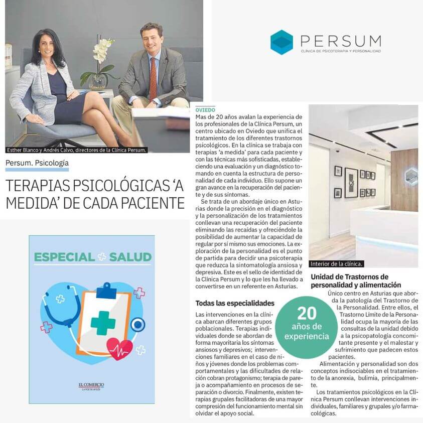 Terapias en Asturias a medida para cada paciente