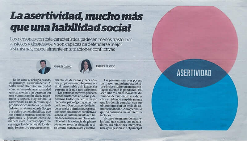 La asertividad, mucho más que una habilidad social
